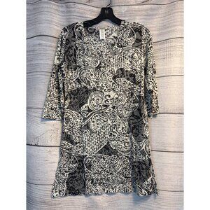 Serene Paisley Dress/ Coverup Size S